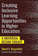 Creating Inclusive Learning Opportunities in Higher Education: A Universal Design Toolkit