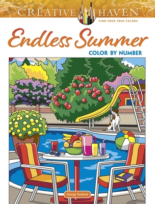 Creative Haven Endless Summer Color by Number - Toufexis, George