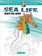 Creative Haven Sea Life Dot-To-Dot Coloring Book