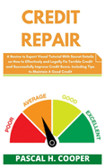 Credit Repair: A Novice to Expert Visual Tutorial With Secret Details on How to Effectively and Legally Fix Terrible Credit and Successfully Improve Credit Score, Including Tips to Maintain A Good...