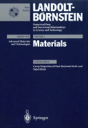 Creep Properties of Heat Resistant Steels and Superalloys