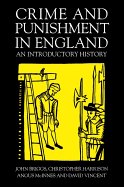 Crime and Punishment in England: An Introductory History
