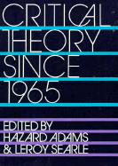 Critical Theory Since 1965