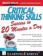 Critical Thinking Skills Success in 20 Minutes a Day - Learningexpress LLC