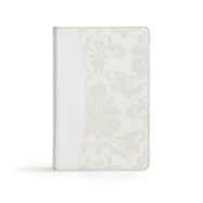 CSB Bride's Bible, White Leathertouch