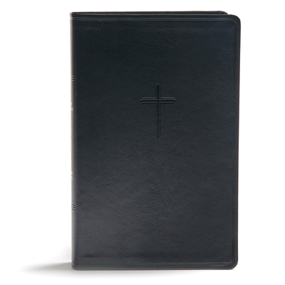 CSB Everyday Study Bible, Black Leathertouch - Csb Bibles by Holman