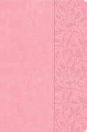 CSB Large Print Thinline Bible, Value Edition, Soft Pink Leathertouch