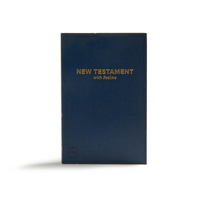 CSB Pocket New Testament with Psalms, Navy Trade Paper - Csb Bibles by Holman (Editor)