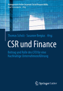 Csr Und Finance: Beitrag Und Rolle Des CFO Fur Eine Nachhaltige Unternehmensfuhrung