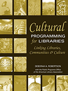 Cultural Programming for Libraries