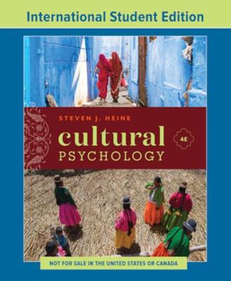 Cultural Psychology - Heine, Steven J.