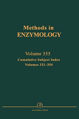 Cumulative Subject Index: Volume 355 - Abelson, John N (Editor)