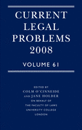 Current Legal Problems, Volume 61