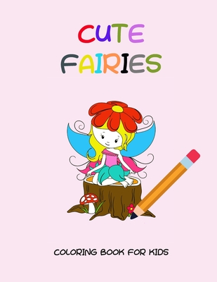 Cute fairies coloring book for kids - Bana[, Dagna