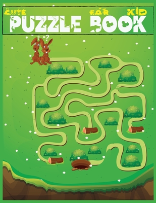 Cute Puzzle Book for Kid: 50+ Mazes: It is a Maze Puzzle Activity Book for Kid s 4-8,8-12 (Maze Books for Kids) - Journal, Second Language