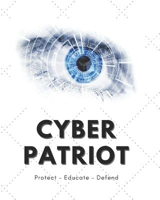 Cyber Patriot: STEM Project Line Dot Notebook - Designs, Tech