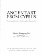 Cypriot Art: The Cesnola Collection in the Metropolitan Musem of Art