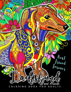 Dachshund coloring book for Adults and Friend: Dog coloring book for dog and puppy lover