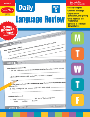 Daily Language Review, Grade 6 Teacher Edition - Evan-Moor Educational Publishers