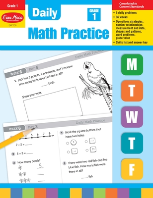 Daily Math Practice, Grade 1 Teacher Edition - Evan-Moor Educational Publishers