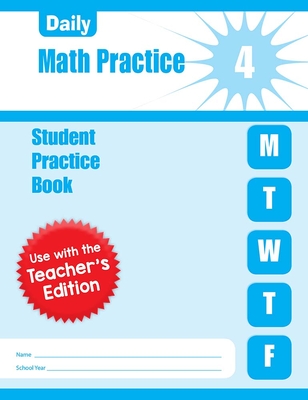 Daily Math, Practice, Grade 4 Individual Student Practice Book - 