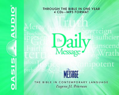 Daily Message Bible-MS - Peterson, Eugene H, and Dolan, Kelly Ryan (Narrator)