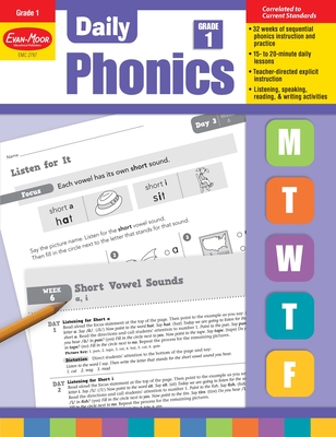 Daily Phonics, Grade 1 Teacher Edition - Evan-Moor Educational Publishers