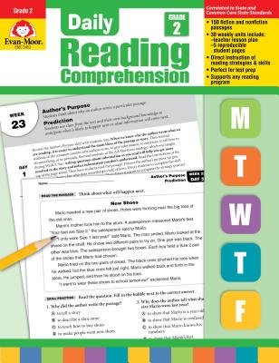 Daily Reading Comprehension, Grade 2 Te - Evan-Moor Educational Publishers