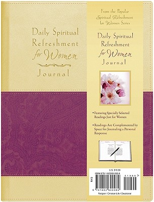 Daily Spiritual Refreshment for Women Journal - Barbour Publishing, Inc, and Compiled by Barbour Staff