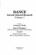Dance: Current Selected Research, Volume 1
