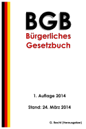 Das Bgb - Burgerliches Gesetzbuch - Recht, G