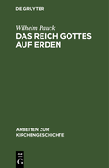 Das Reich Gottes Auf Erden: Utopie Und Wirklichkeit. Eine Untersuchung Zu Butzers "De Regno Christi" Und Zur Englischen Staatskirche Des 16. Jahrhunderts