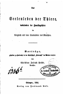 Das Seelenleben Der Thiere, Insbesondere Der Haussaugethiere Im Vergleich
