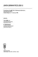 Database semantics (DS-1) : proceedings of the IFIP WG 2.6 Working Conference on Data Semantics (DS-1) Hasselt, Belgium, 7-11 January, 1985 - Steel, T. B., and Meersman, R.
