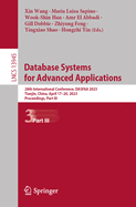 Database Systems for Advanced Applications: 28th International Conference, DASFAA 2023, Tianjin, China, April 17-20, 2023, Proceedings, Part I