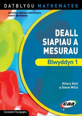 Datblygu Mathemateg: Deall Siapiau a Mesurau Blwyddyn 1 - Mills, Hilary Koll & Steve, and Jones, Lynwen Rees (Translated by)