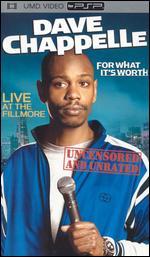 Dave Chappelle: For What It's Worth - Live at the Fillmore [UMD]