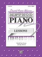 David Carr Glover Method for Piano Lessons: Level 3