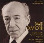 David Diamond: String Quartets, Vol. 4 - Carmelo Pino (accordion); Potomac String Quartet