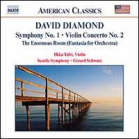 David Diamond: Symphony No. 1; Violin Concerto No. 2 - Ilkka Talvi (violin); Seattle Symphony Orchestra; Gerard Schwarz (conductor)