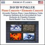 David Winkler: Piano Concerto; Elements Concerti