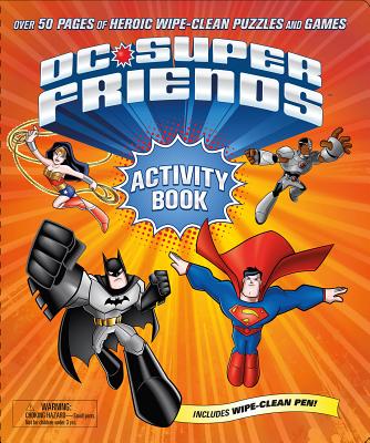 DC Super Friends Wipe Clean Activity Book - DC Comics