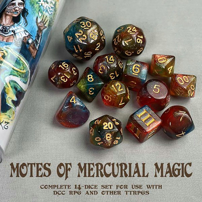 DCC Dice - Motes of Mercurial Magic - Curtis, Michael, and Kovacs, Doug (Artist)