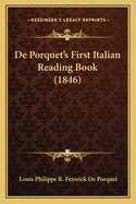 de Porquet's First Italian Reading Book (1846)