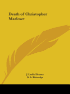 Death of Christopher Marlowe