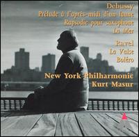 Debussy, Ravel: Orchestral Works - Jeanne Baxtresser (flute); Kenneth Radnofsky (sax); New York Philharmonic; Kurt Masur (conductor)