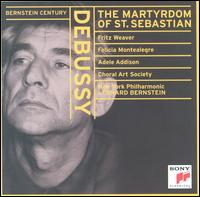 Debussy: The Martyrdom of Saint Sebastian - Adele Addison (soprano); Choral Art Society; Felicia Montealegre (spoken word); Fritz Weaver (spoken word); Joanna Simon (mezzo-soprano); Marlena Kleinman (mezzo-soprano); New York Philharmonic; Virgina Babikian (soprano); Virginia Babikian (soprano)