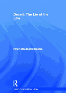 Deceit: The Lie of the Law