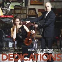 Dedications - Julien Quentin (piano); Rosanne Philippens (violin)