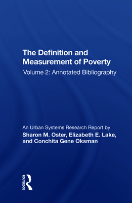 Def-measuremnt Poverty-2 - Oster, Sharon M.